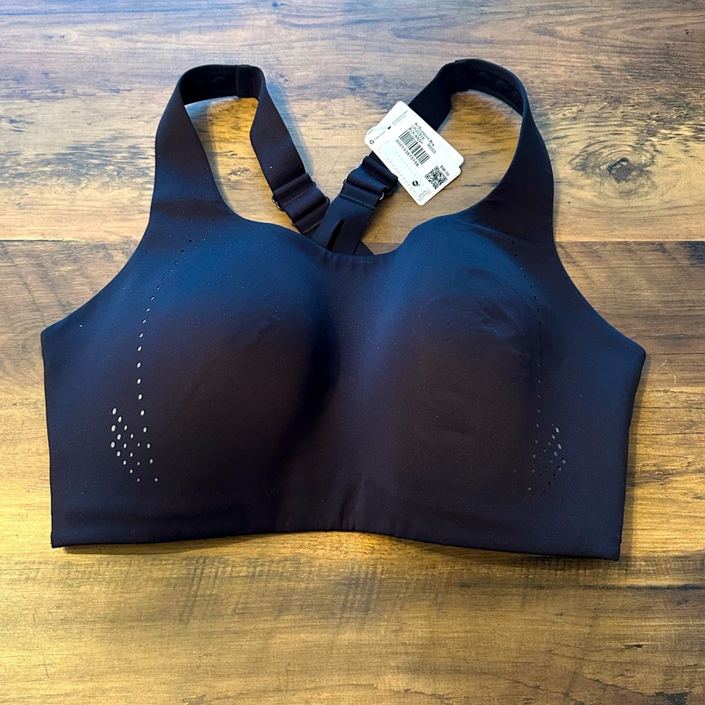 NWT Lululemon Black Air Support Sports Bra | Size 36DDD